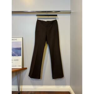 Banana Republic Trouser No. 718 Martin Fit Brown Stretch Cuffed - Women’s Size 4